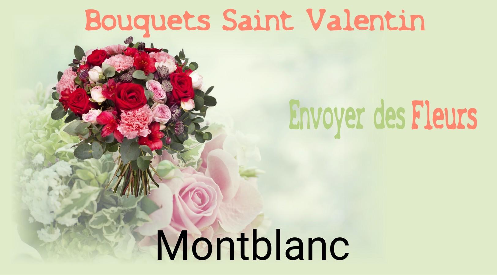 Roses de Saint-Valentin livrées à Montblanc